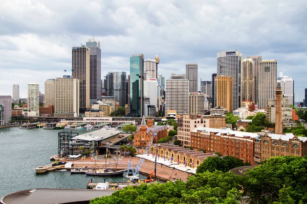 Sydney November Sydneys Cbd View Sydney Harbour Bridge 2013 시드니 — 스톡 사진