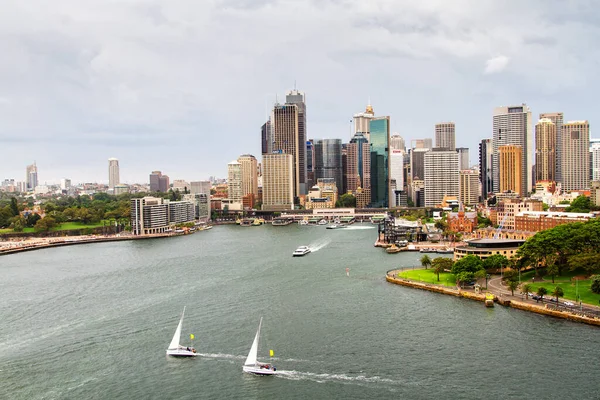 Sydney November Sydneys Cbd View Sydney Harbour Bridge 2013 시드니 — 스톡 사진