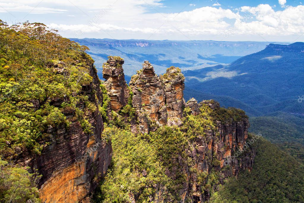 Blue Mountains range, New South Wales, Australia