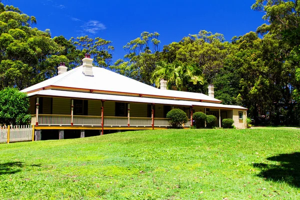 Old Mansion Austrália Queensland Imagem De Stock