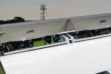 Boeing 787 Melbourne, Avustralya 'ya iniyor.