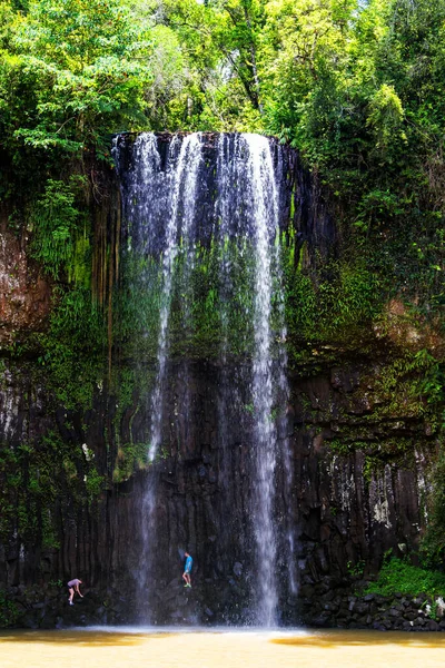 澳大利亚昆士兰州Millaa Milla Falls — 图库照片