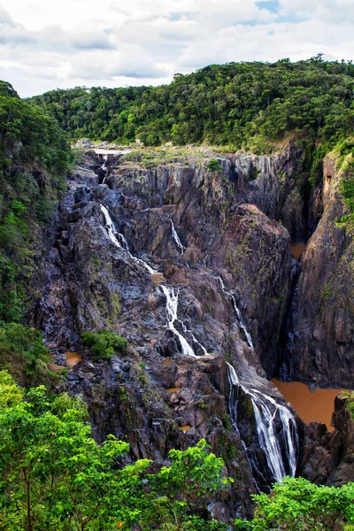 澳大利亚昆士兰州库兰达Barron Falls — 图库照片