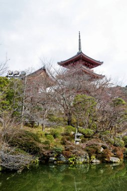 Japon tapınağı Kiyomizu, Kyoto, Japonya