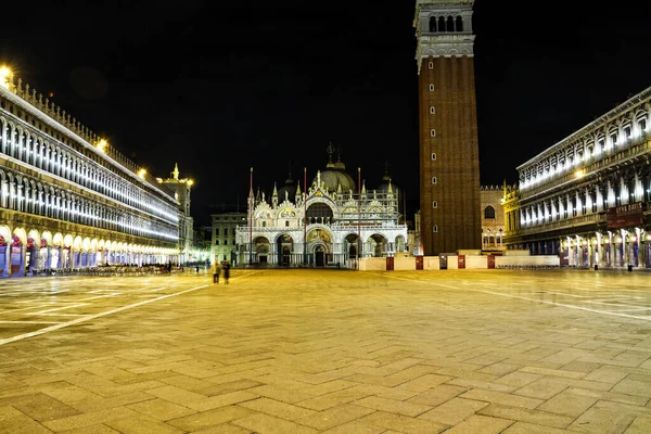 Monumento Piazza San Marco Venecia — Foto de Stock