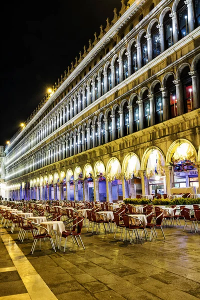 Piazza San Marco Landmärke Venedig — Stockfoto