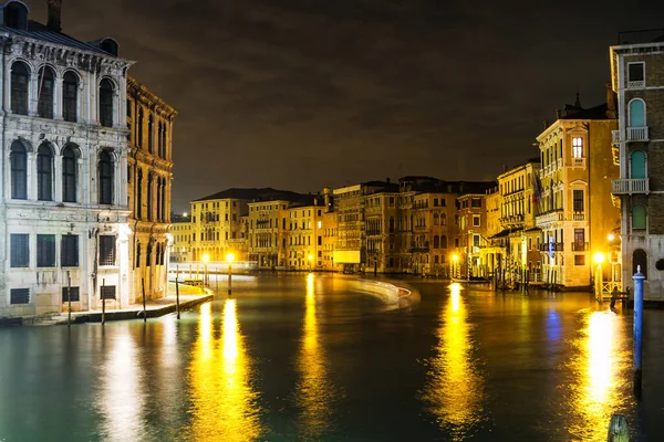 Venecia Procesamiento Cruzado Noche — Foto de Stock