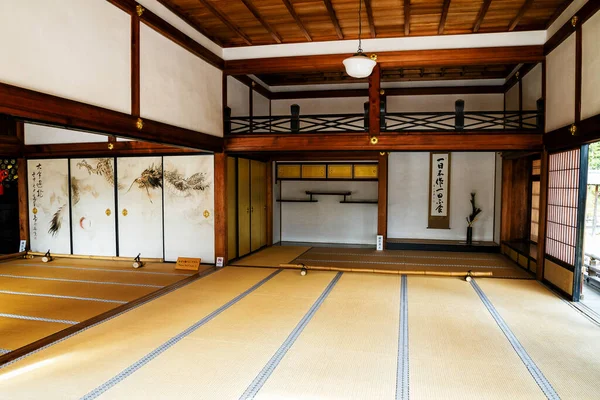 Традиционный Японский Интерьер Киото — стоковое фото