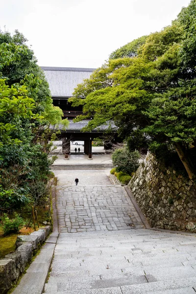 Cancello Sanmon Tempio Chion Kyoto Giappone — Foto Stock