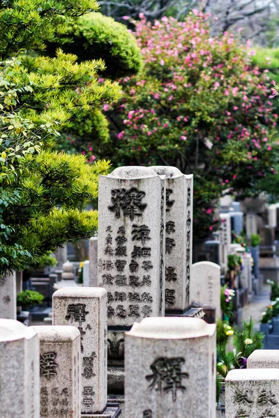 Osaka Japón Enero Cementerio Japonés Enero 2013 Osaka Japón Tradición —  Fotos de Stock