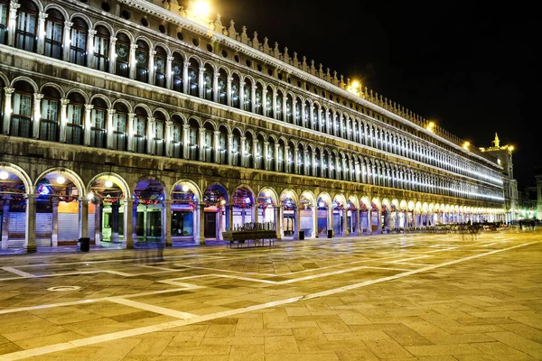 Piazza San Marco Bezienswaardigheid Venetië Stockfoto