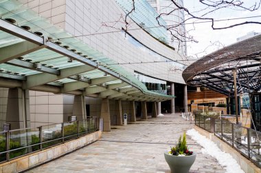 Tokyo, Japonya 'da finans ve iş bölgesi