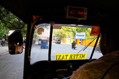 Tuc tuc ride, Colombo, Sri Lanka