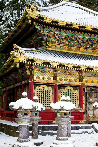 日光市 2013年1月14日日光東照宮 1616年 に徳川家康を祀る ユネスコの世界遺産 日光の神社と寺院 の一部です — ストック写真