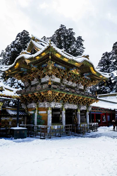 Nikko Japón Enero Santuario Toshogu Nikko Japón Enero 2013 Fue —  Fotos de Stock