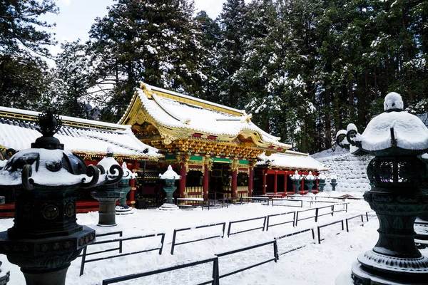 Edificio Del Santuario Nikko Japón —  Fotos de Stock