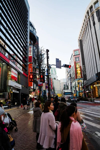 Tokyo Japan January 시부야는 일본의 청소년 센터로 알려져 있으며 2013 — 스톡 사진