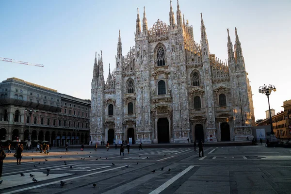 Katedrála Duomo Miláně Itálie — Stock fotografie