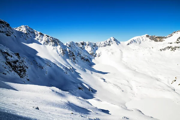 Sendero Invierno Montaña Valle Nieve Altas Montañas Tatra Polonia —  Fotos de Stock