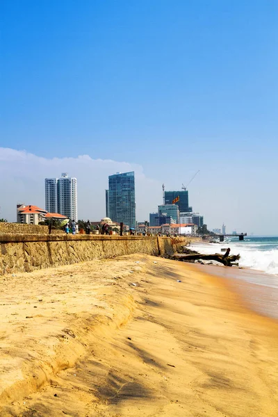 City Beach Colombo Sri Lanka — Stock Photo, Image