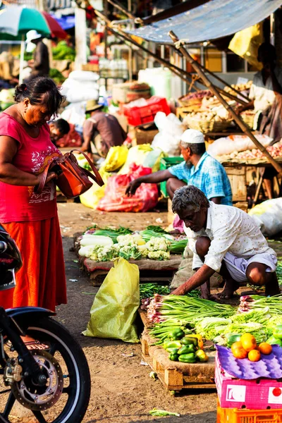 Colombo Sri Lanka March13 Marché Rue Traditionnel Mars 2013 Colombo — Photo