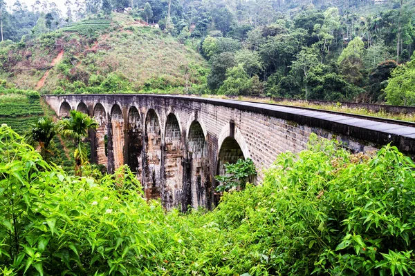 Nine Arch Bridge Sri Lanka — Stock Photo, Image