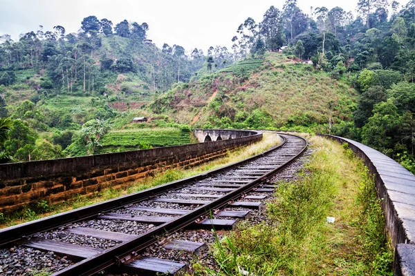 Puente Nueve Arcos Sri Lanka — Foto de Stock