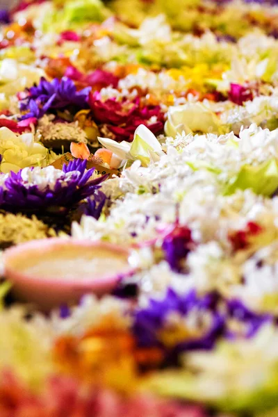 Ofiara Kwiatów Sri Lanka — Zdjęcie stockowe
