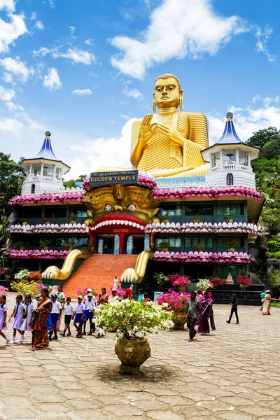 Dambulla Sri Lanka Március Golden Temple Dambulla 2013 Március Dambulla — Stock Fotó