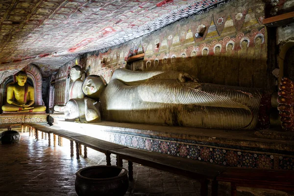 Dambulla Sri Lanka March Печерний Храм Березня 2013 Року Дамбуллі — стокове фото