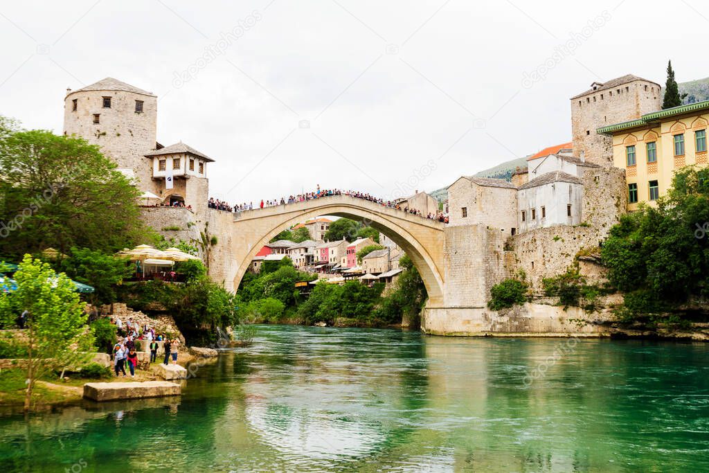 Old bridge in Mostar, Bosnia and Herzegovina