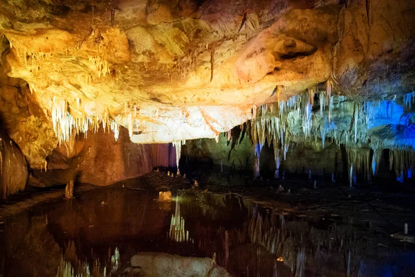 Prometheus Cave Georgia Czerwca Jaskinia Prometeusza Gruzja Czerwca 2013 — Zdjęcie stockowe