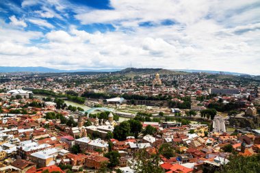 Tiflis şehri panoraması, Georgia
