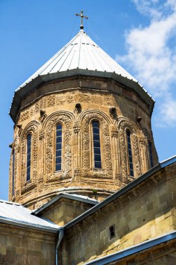 Gürcistan 'daki Samtavro Dönüşüm Ortodoks Kilisesi Kubbesi