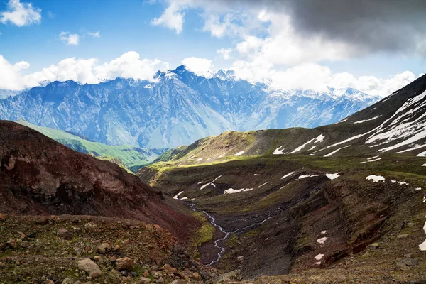 Montagnes Caucase Près Kasbegi Géorgie — Photo