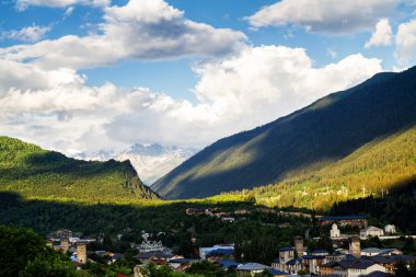 Mestia, Kafkasya Dağları, Georgia