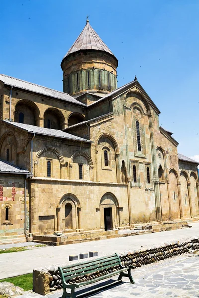 Catedral Svetitskhoveli Mtskheta Geórgia — Fotografia de Stock