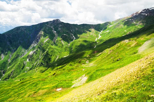 Incrível Natureza Verde Das Montanhas Cáucaso Geórgia — Fotografia de Stock