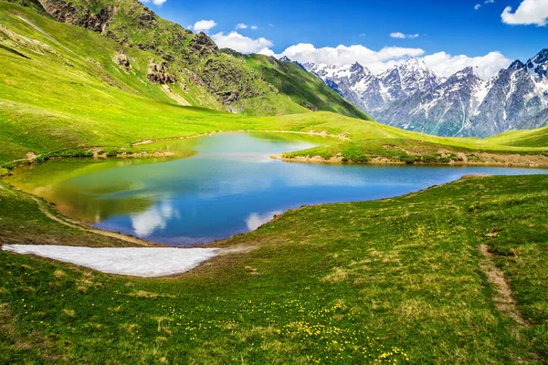 Erstaunlicher Blick Auf Die Seen Von Koruldi — Stockfoto