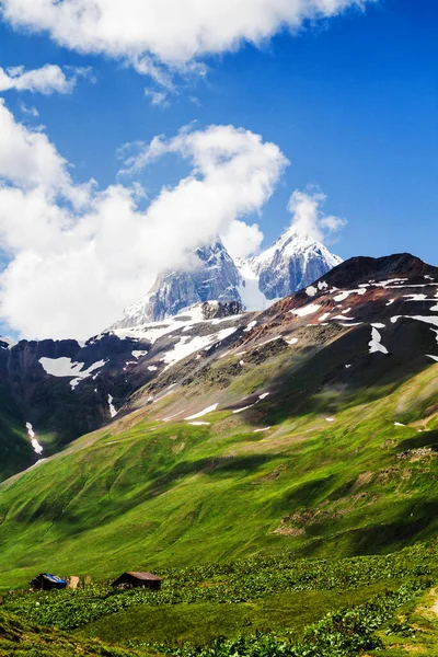 Mount Ushba Kaukasus Georgien — Stockfoto