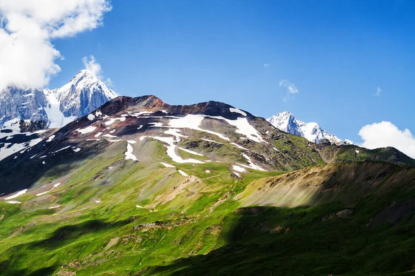 格鲁吉亚高加索Ushba山 — 图库照片