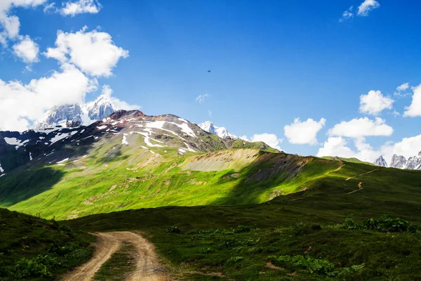 Mount Ushba Kaukasus Georgien — Stockfoto