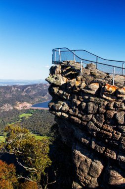 Grampian Ulusal Parkı, Victoria, Avustralya 'nın sırtları boyunca.