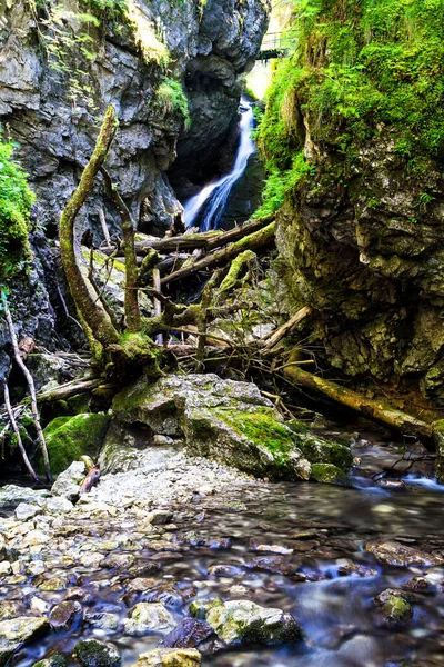 Slovak Paradise National Park Eslováquia — Fotografia de Stock