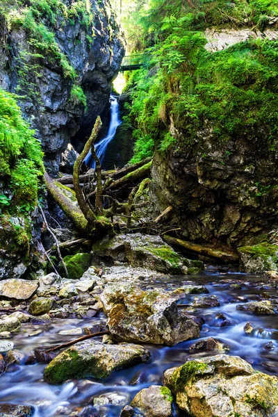 Slovak Paradise National Park Eslováquia — Fotografia de Stock