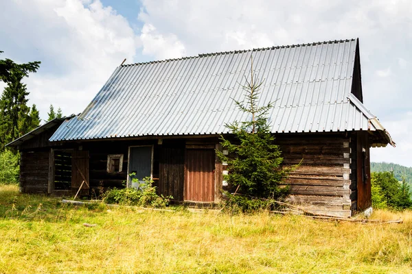 Útulek Pohoří Beskid Zywiecki Polsko — Stock fotografie