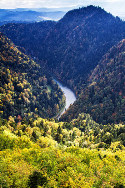 Route of the Three Crowns Sokolica in Pieniny. Poland