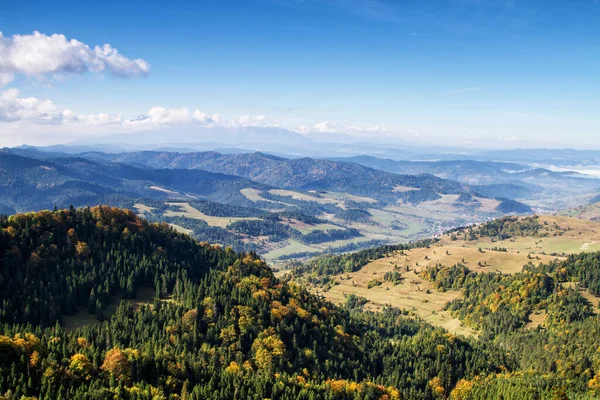 Polonya Pieniny Sonbahar — Stok fotoğraf