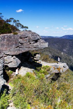 Grampian Ulusal Parkı, Victoria, Avustralya 'nın sırtları boyunca.