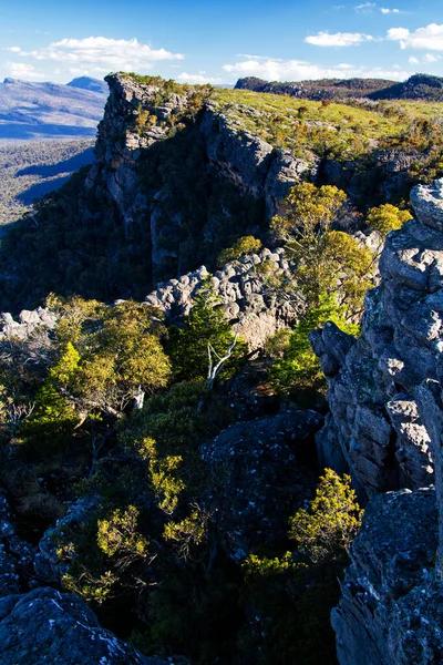 Utsikt Längs Åsarna Grampians National Park Victoria Australien — Stockfoto
